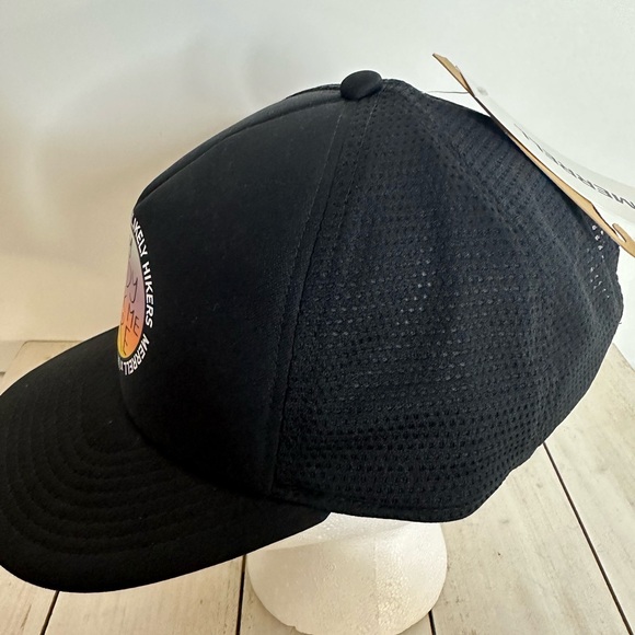 Unisex Merrell hiker ball cap OS NWTS fitted with a stretch back strap color BLK - Picture 2 of 10